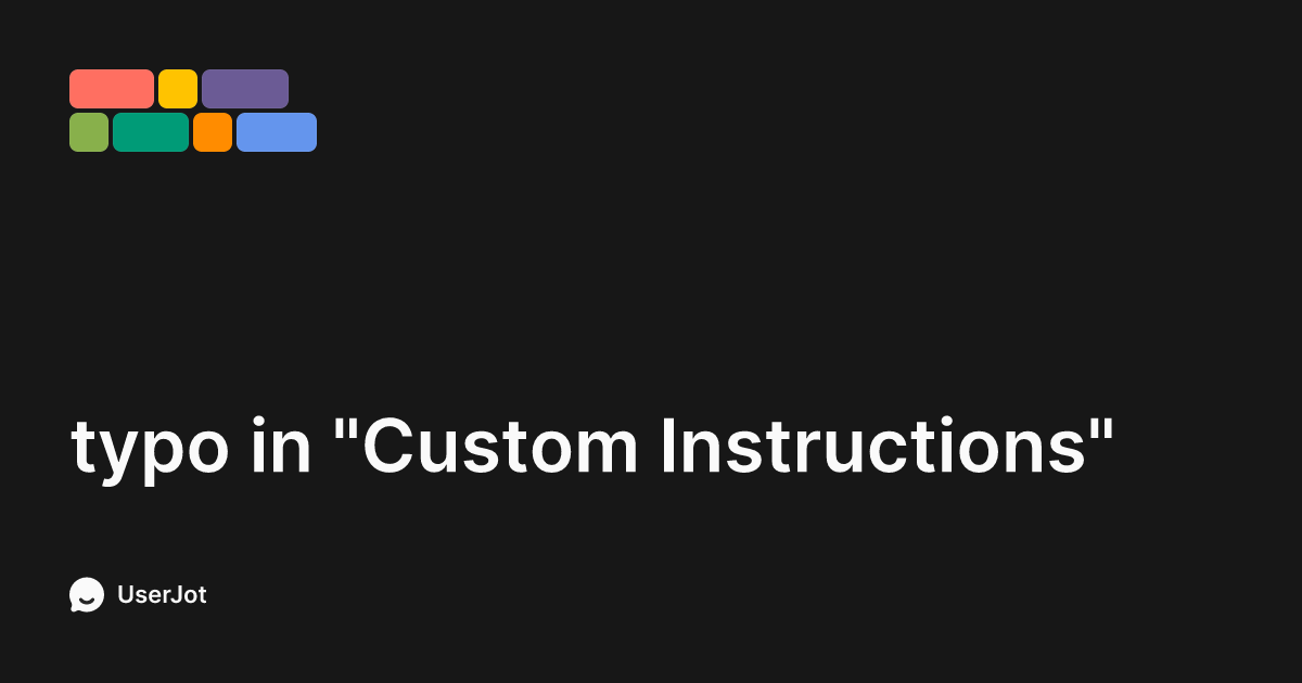 typo in 