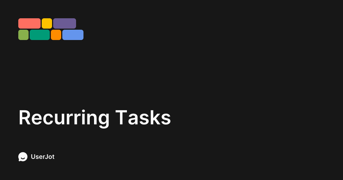 Recurring Tasks | NotePlan