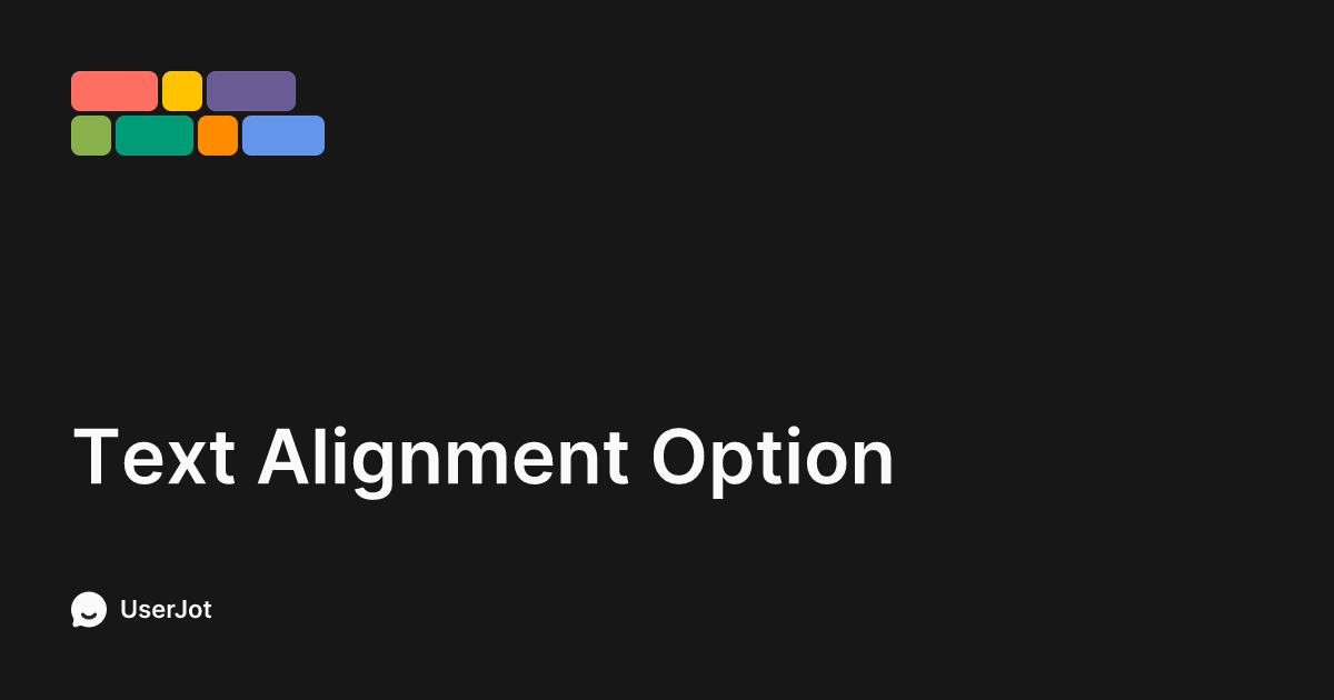 Text Alignment Option | Tally