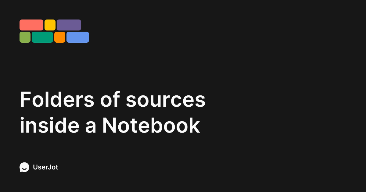 Folders of sources inside a Notebook | NotebookLM Tools by NLMTools.com