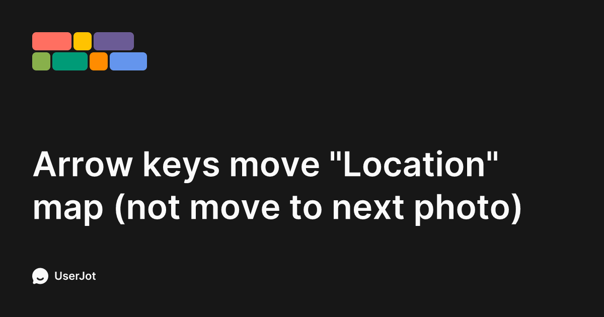 Arrow keys move 