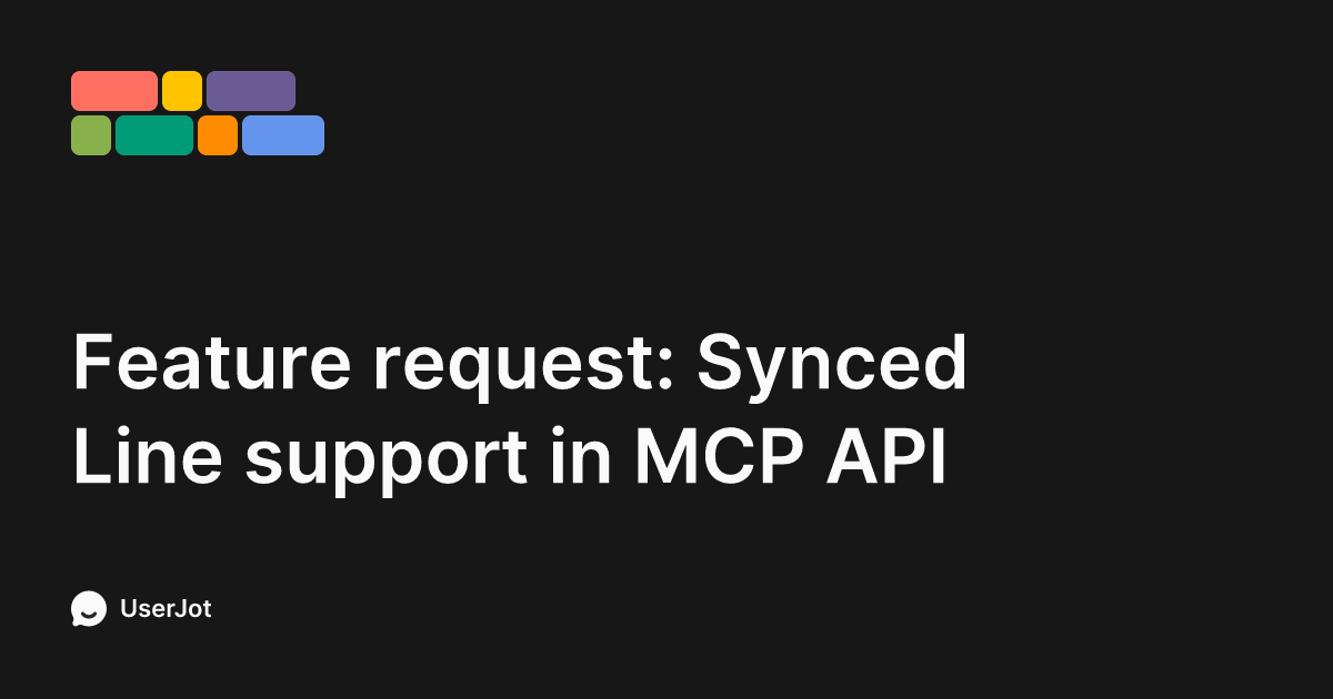 Feature request: Synced Line support in MCP API | NotePlan