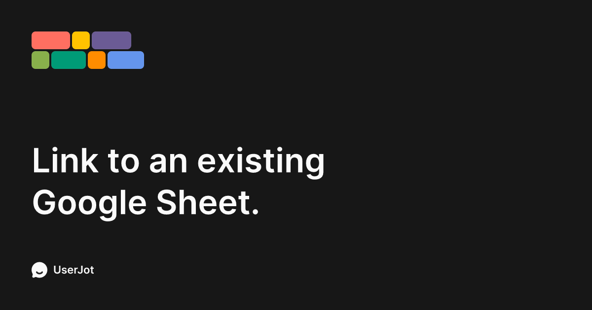 Link to an existing Google Sheet. | Youform